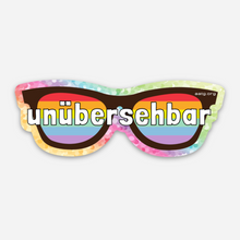 Load image into Gallery viewer, Un-Wort "Unübersehbar" Sticker - Pack of 3