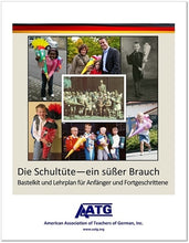 Load image into Gallery viewer, Die Schultüte - ein süßer Brauch: Bastelkit und Lehrplan (40 Schultüten)