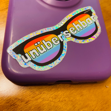 Load image into Gallery viewer, Un-Wort "Unübersehbar" Sticker - Pack of 3