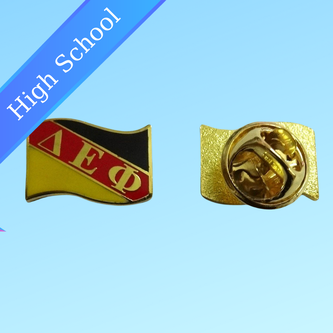 Delta Epsilon Phi Membership Pin - Classic Logo (High School)