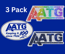 Load image into Gallery viewer, AATG Keeping it 100 - Anniversary Sticker Pack - Limited Edition!!