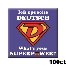 Load image into Gallery viewer, What's your SUPERPOWER? Buttons 100-pack