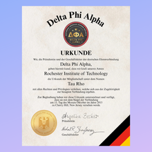Load image into Gallery viewer, Delta Phi Alpha Chapter Initiation Kit (University)
