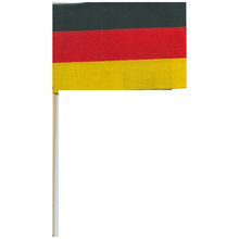 Load image into Gallery viewer, German Flag 4&quot; x 6&quot; - Pack of 24

