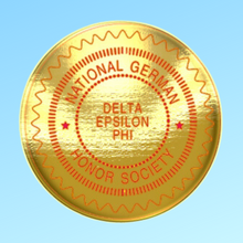 Load image into Gallery viewer, Delta Epsilon Phi Diploma Seal (High School)
