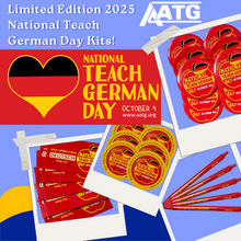 Load image into Gallery viewer, SOLD OUT Limited Edition 2025 National Teach German Day Kits!
