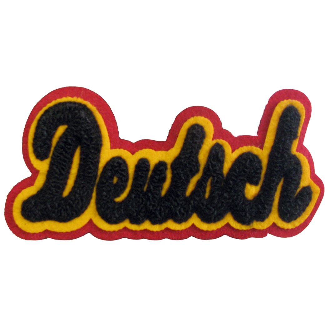 Deutsch Chenille Patch